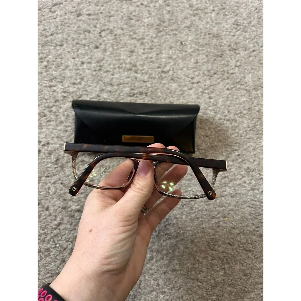 Christian Siriano Eyeglasses Frames ESTELLA TPNKG‎ Pink Tortoise Gold 52-19-140